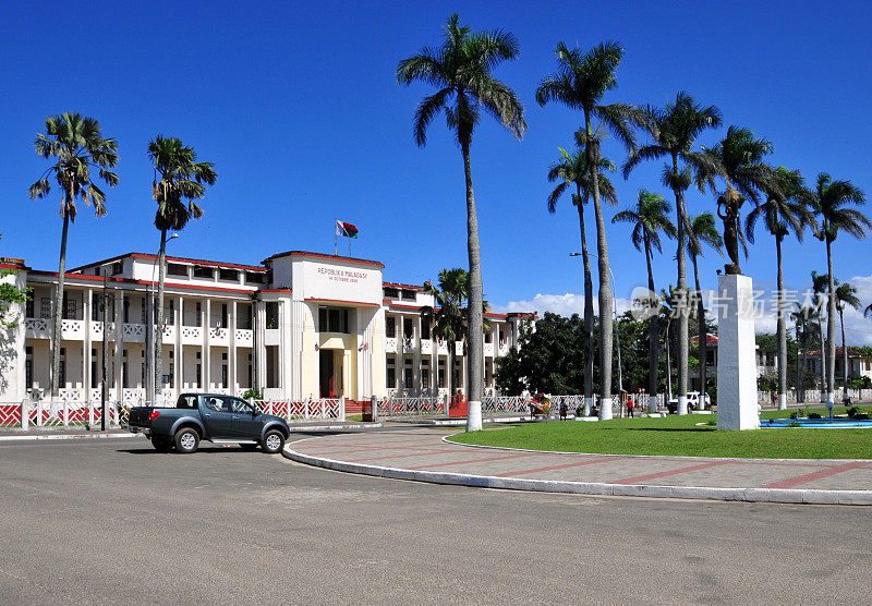 马达加斯加Toamasina / Tamatave:公共财政大楼